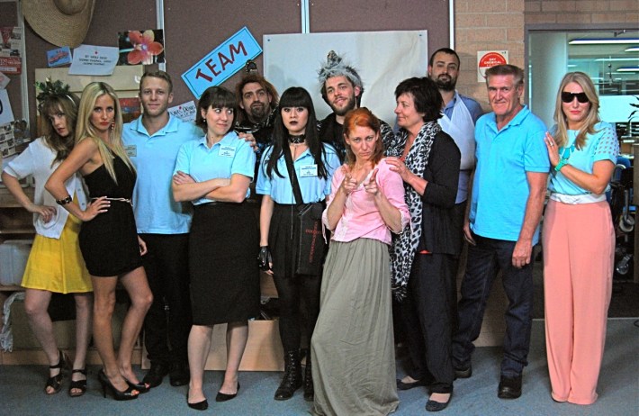 The cast of 'Town Centre'